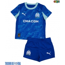 Echipament fotbal Olympique de Marseille Tricou Treilea 2025-26 pentru copii maneca scurta (+ Pantaloni scurti)