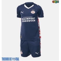 Echipament fotbal PSV Eindhoven Tricou Deplasare 2025-26 pentru copii maneca scurta (+ Pantaloni scurti)