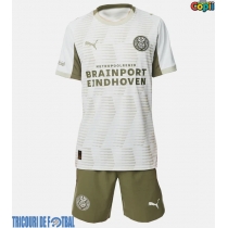 Echipament fotbal PSV Eindhoven Tricou Treilea 2025-26 pentru copii maneca scurta (+ Pantaloni scurti)