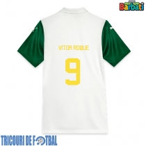 Echipament fotbal Palmeiras Vitor Roque #9 Tricou Deplasare 2025-26 maneca scurta