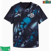Echipament fotbal Paraguay Tricou Deplasare Mondial 2026 maneca scurta