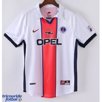 Echipament fotbal Paris Saint-Germain 1998-1999 Tricou Retro Deplasare maneca scurta