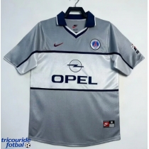 Echipament fotbal Paris Saint-Germain 2000-2001 Tricou Retro Deplasare maneca scurta