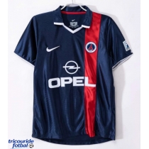 Echipament fotbal Paris Saint-Germain 2001-2002 Tricou Retro Acasa maneca scurta