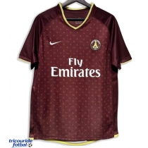 Echipament fotbal Paris Saint-Germain 2006-2007 Tricou Retro Deplasare maneca scurta
