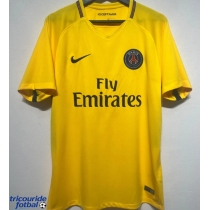 Echipament fotbal Paris Saint-Germain 2017-2018 Tricou Retro Deplasare maneca scurta