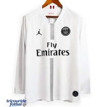 Echipament fotbal Paris Saint-Germain 2018-2019 Champions League Tricou Retro Deplasare maneca lunga