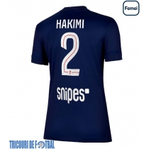 Echipament fotbal Paris Saint-Germain Achraf Hakimi #2 Tricou Acasa 2025-26 pentru femei maneca scurta