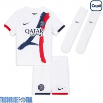 Echipament fotbal Paris Saint-Germain Achraf Hakimi #2 Tricou Deplasare 2025-26 pentru copii maneca scurta (+ Pantaloni scurti)