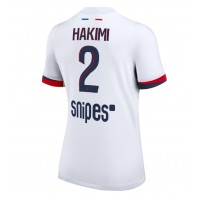 Echipament fotbal Paris Saint-Germain Achraf Hakimi #2 Tricou Deplasare 2025-26 pentru femei maneca scurta