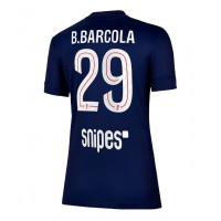 Echipament fotbal Paris Saint-Germain Bradley Barcola #29 Tricou Acasa 2025-26 pentru femei maneca scurta