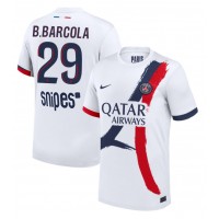 Echipament fotbal Paris Saint-Germain Bradley Barcola #29 Tricou Deplasare 2025-26 maneca scurta