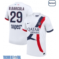 Echipament fotbal Paris Saint-Germain Bradley Barcola #29 Tricou Deplasare 2025-26 maneca scurta