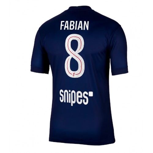 Echipament fotbal Paris Saint-Germain Fabian Ruiz #8 Tricou Acasa 2025-26 maneca scurta Echipament fotbal Paris Saint-Germain Fabian Ruiz #8 Tricou Acasa 2025-26 maneca scurta