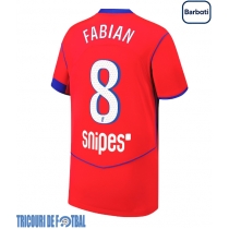 Echipament fotbal Paris Saint-Germain Fabian Ruiz #8 Tricou Treilea 2025-26 maneca scurta