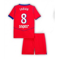Echipament fotbal Paris Saint-Germain Fabian Ruiz #8 Tricou Treilea 2025-26 pentru copii maneca scurta (+ Pantaloni scurti)