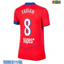 Echipament fotbal Paris Saint-Germain Fabian Ruiz #8 Tricou Treilea 2025-26 pentru femei maneca scurta
