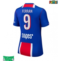 Echipament fotbal Paris Saint-Germain Ferran Torres #9 Tricou Acasa 2026-27 pentru femei maneca scurta