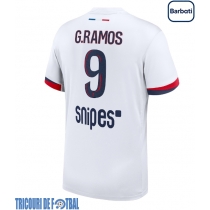Echipament fotbal Paris Saint-Germain Goncalo Ramos #9 Tricou Deplasare 2025-26 maneca scurta