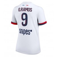 Echipament fotbal Paris Saint-Germain Goncalo Ramos #9 Tricou Deplasare 2025-26 pentru femei maneca scurta