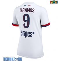 Echipament fotbal Paris Saint-Germain Goncalo Ramos #9 Tricou Deplasare 2025-26 pentru femei maneca scurta