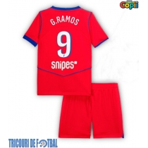 Echipament fotbal Paris Saint-Germain Goncalo Ramos #9 Tricou Treilea 2025-26 pentru copii maneca scurta (+ Pantaloni scurti)