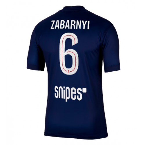 Echipament fotbal Paris Saint-Germain Illia Zabarnyi #6 Tricou Acasa 2025-26 maneca scurta Echipament fotbal Paris Saint-Germain Illia Zabarnyi #6 Tricou Acasa 2025-26 maneca scurta