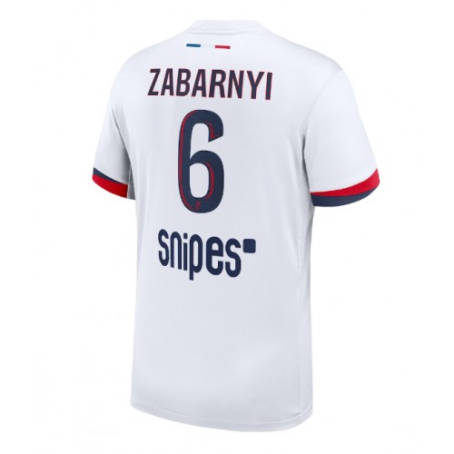 Echipament fotbal Paris Saint-Germain Illia Zabarnyi #6 Tricou Deplasare 2025-26 maneca scurta Echipament fotbal Paris Saint-Germain Illia Zabarnyi #6 Tricou Deplasare 2025-26 maneca scurta