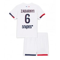 Echipament fotbal Paris Saint-Germain Illia Zabarnyi #6 Tricou Deplasare 2025-26 pentru copii maneca scurta (+ Pantaloni scurti)