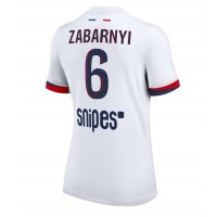 Echipament fotbal Paris Saint-Germain Illia Zabarnyi #6 Tricou Deplasare 2025-26 pentru femei maneca scurta