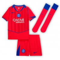 Echipament fotbal Paris Saint-Germain Illia Zabarnyi #6 Tricou Treilea 2025-26 pentru copii maneca scurta (+ Pantaloni scurti)