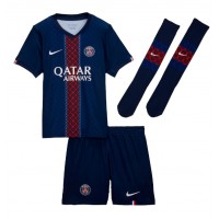 Echipament fotbal Paris Saint-Germain Joao Neves #87 Tricou Acasa 2025-26 pentru copii maneca scurta (+ Pantaloni scurti)