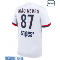 Echipament fotbal Paris Saint-Germain Joao Neves #87 Tricou Deplasare 2025-26 maneca scurta
