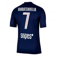 Echipament fotbal Paris Saint-Germain Khvicha Kvaratskhelia #7 Tricou Acasa 2025-26 maneca scurta