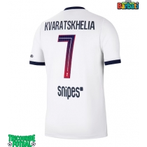 Echipament fotbal Paris Saint-Germain Khvicha Kvaratskhelia #7 Tricou Deplasare 2026-27 maneca scurta