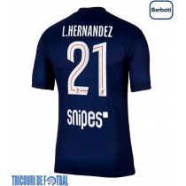 Echipament fotbal Paris Saint-Germain Lucas Hernandez #21 Tricou Acasa 2025-26 maneca scurta