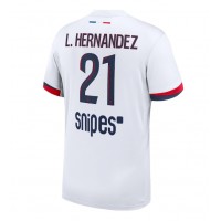 Echipament fotbal Paris Saint-Germain Lucas Hernandez #21 Tricou Deplasare 2025-26 maneca scurta