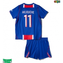 Echipament fotbal Paris Saint-Germain Maghnes Akliouche #11 Tricou Acasa 2026-27 pentru copii maneca scurta (+ Pantaloni scurti)