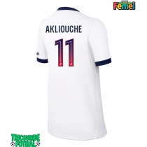 Echipament fotbal Paris Saint-Germain Maghnes Akliouche #11 Tricou Deplasare 2026-27 pentru femei maneca scurta