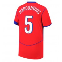 Echipament fotbal Paris Saint-Germain Marquinhos #5 Tricou Treilea 2025-26 maneca scurta
