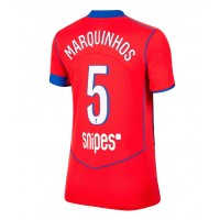 Echipament fotbal Paris Saint-Germain Marquinhos #5 Tricou Treilea 2025-26 pentru femei maneca scurta