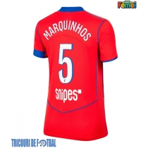 Echipament fotbal Paris Saint-Germain Marquinhos #5 Tricou Treilea 2025-26 pentru femei maneca scurta