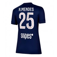 Echipament fotbal Paris Saint-Germain Nuno Mendes #25 Tricou Acasa 2025-26 pentru femei maneca scurta