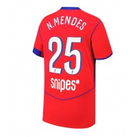 Echipament fotbal Paris Saint-Germain Nuno Mendes #25 Tricou Treilea 2025-26 maneca scurta