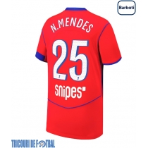 Echipament fotbal Paris Saint-Germain Nuno Mendes #25 Tricou Treilea 2025-26 maneca scurta