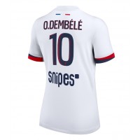 Echipament fotbal Paris Saint-Germain Ousmane Dembele #10 Tricou Deplasare 2025-26 pentru femei maneca scurta
