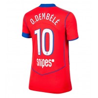 Echipament fotbal Paris Saint-Germain Ousmane Dembele #10 Tricou Treilea 2025-26 pentru femei maneca scurta
