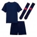 Echipament fotbal Paris Saint-Germain Tricou Acasa 2025-26 pentru copii maneca scurta (+ Pantaloni scurti)
