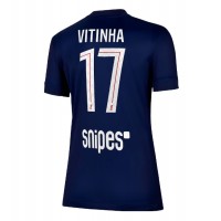 Echipament fotbal Paris Saint-Germain Vitinha #17 Tricou Acasa 2025-26 pentru femei maneca scurta