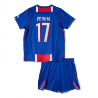 Echipament fotbal Paris Saint-Germain Vitinha #17 Tricou Acasa 2026-27 pentru copii maneca scurta (+ Pantaloni scurti)